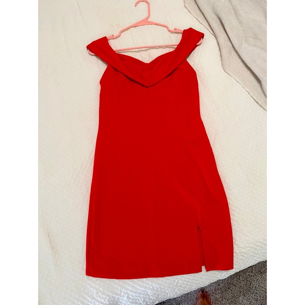 Red dress